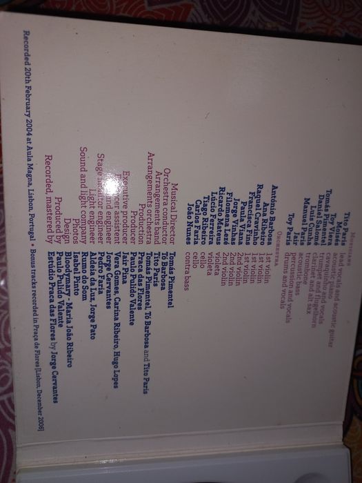 CD Tito Paris Acústico