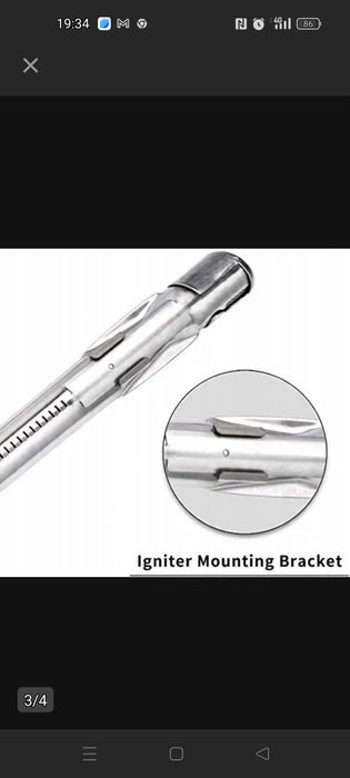 LOKHING 69787 Rura palnika grilla 45,7 CM