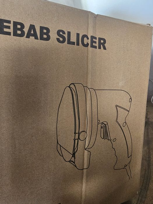 Faca elétrica kebab