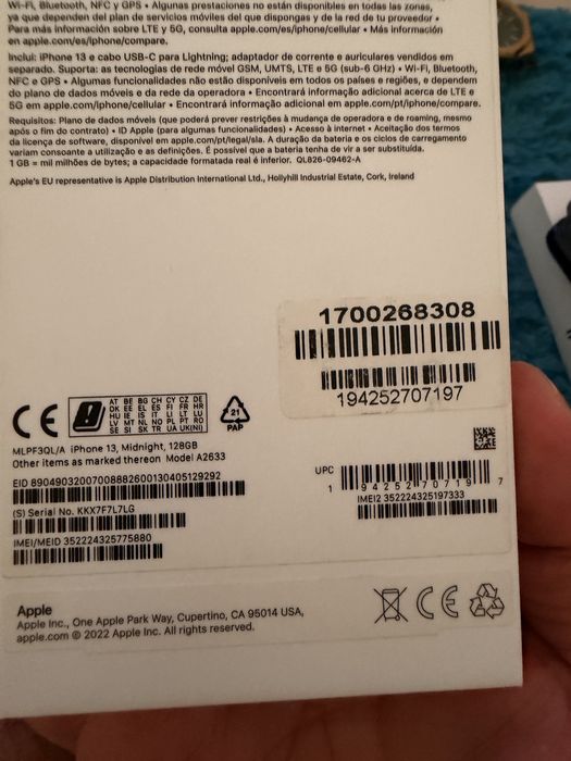 Iphone 13 , 128gb