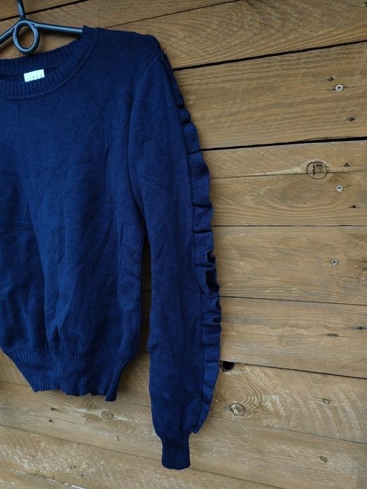 Sweter granatowy damski
