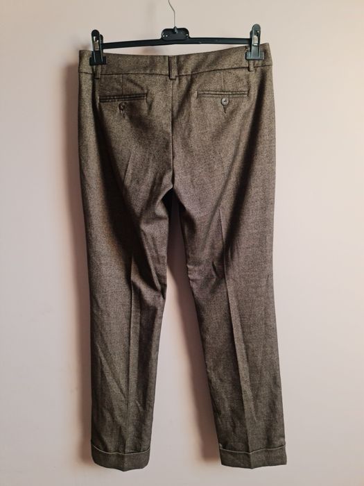 Spodnie brązowe cygaretki