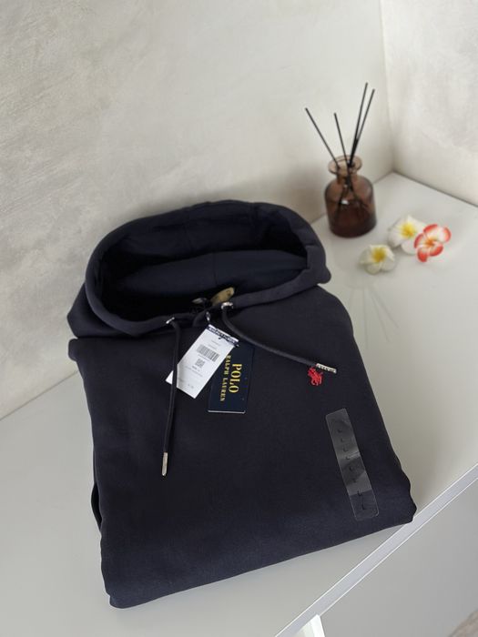 100% ОРИГІНАЛ | утеплене Худі Polo Ralph Lauren Navy Blue, L