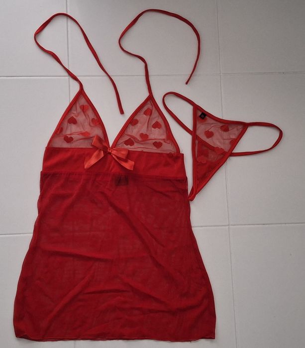 Obsessive koszulka krótka i stringi S