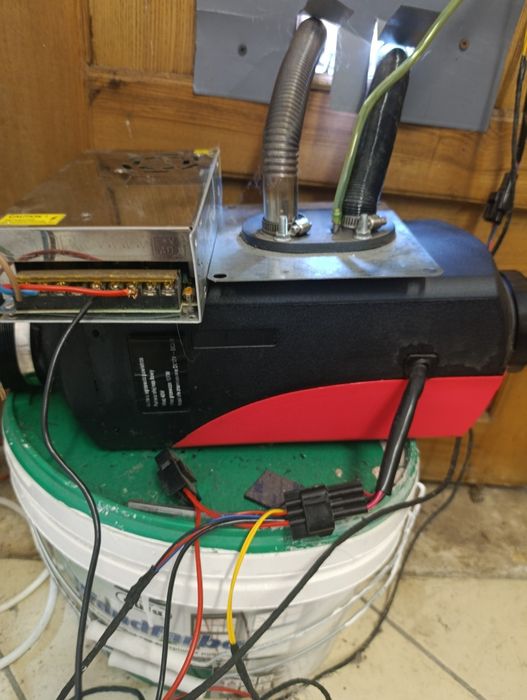 Автономний дизельний обігрівач BULLTEK 12kW (12V/24V/220V) + БЖ
