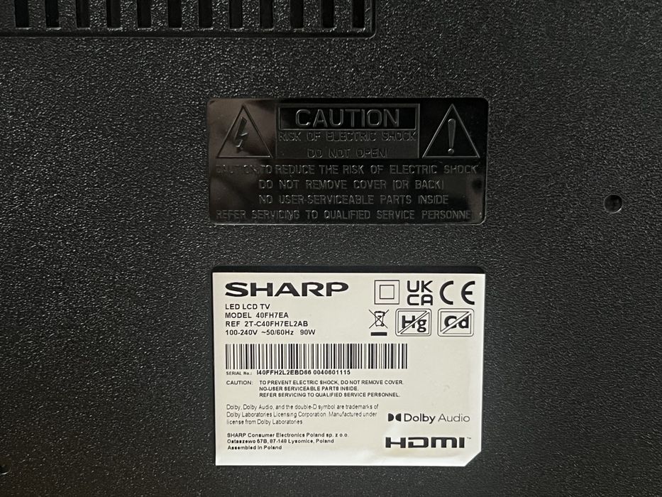Sharp TV 40FH7EA 40 cali