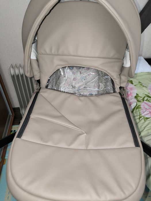Дитяча коляска 2 в 1. Еко шкіра.