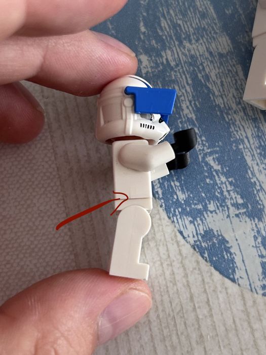 Lote lego star wars clones em muito bom estado