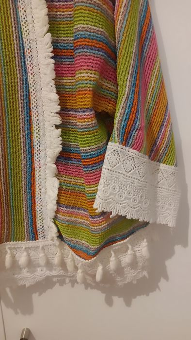 Kimono malha colorido