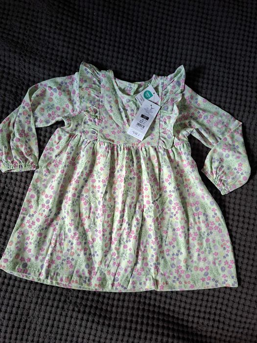 Sukienka w kwiatki cool club 92cm nowa z metką