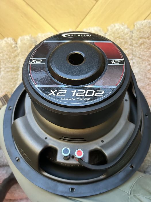Subwoofer Arc audio x2 12d2 głośnik niskotonowy 30 cm