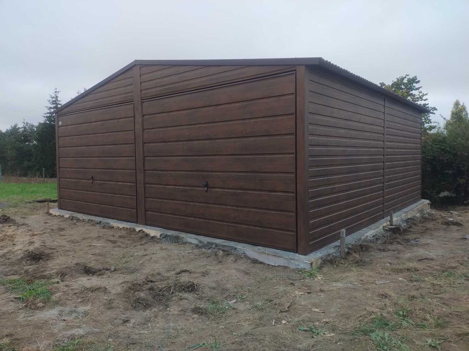 Garaż blaszany PREMIUM blaszaki Producent