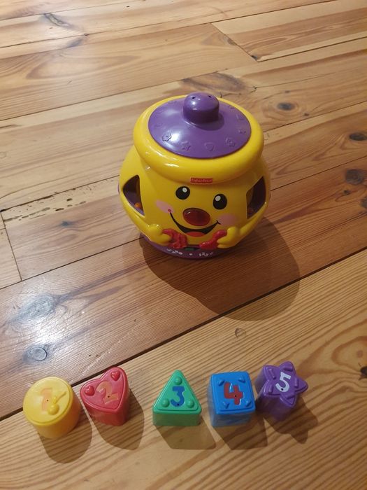 Fisher-Price, Garnuszek na klocuszek, zabawka edukacyjna