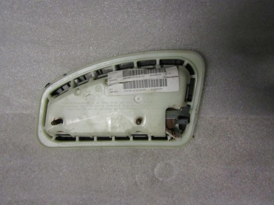 Airbag do banco esquerdo (condutor) Peugeot 407 ref.96439582ZM