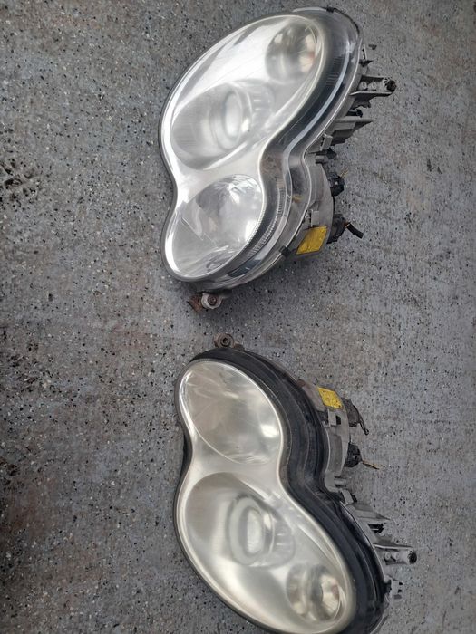 Lampy przednie ksenon mercedes w203 lift eu