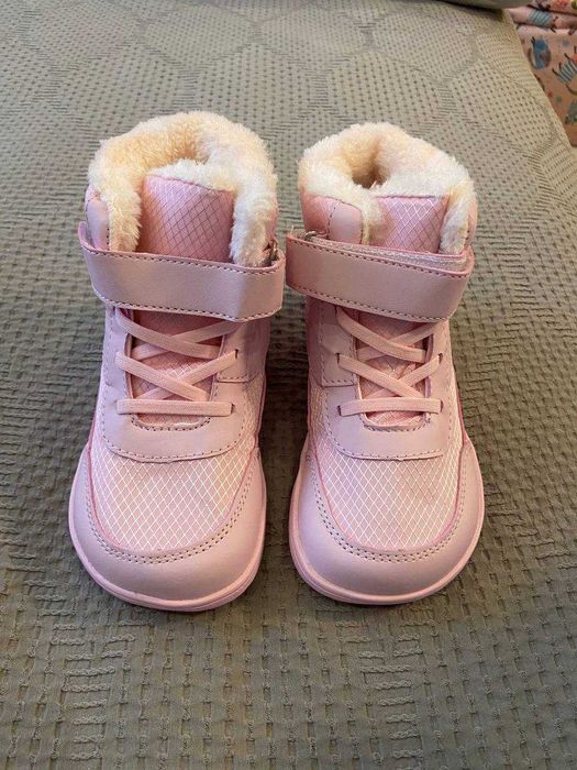 Чоботи зимові на дівчинку босоноге берфут barefoot 28 розміру