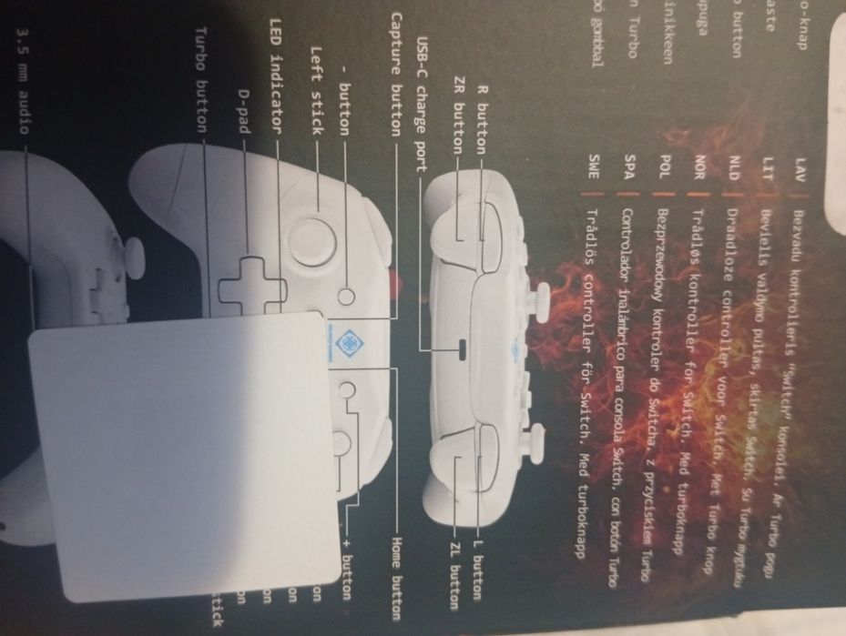 Vendo Comando para nintendo switch 2 com turbo button wireless/bluetooth(também dá no PC)