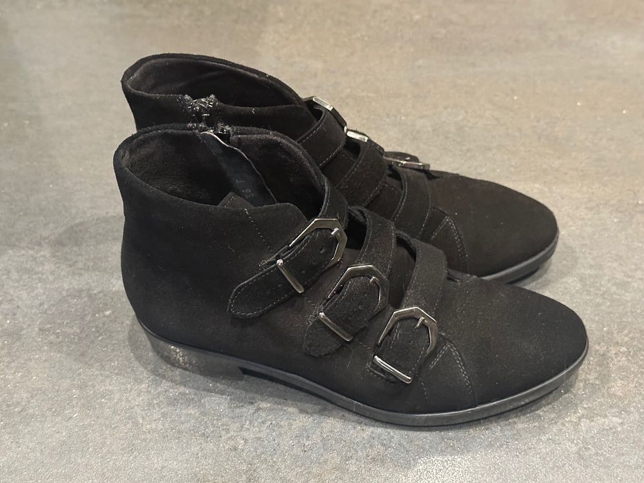 Czarne botki Ryłko 36