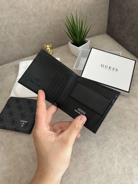 Гаманець Guess + коробка гуес, кошелек Гесс, Гуесс