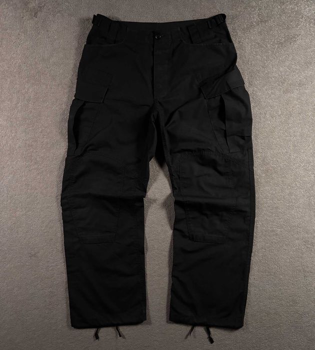 Spodnie Helikon-Tex M Czarne Cargo Ściągacze Outdoor Militarne