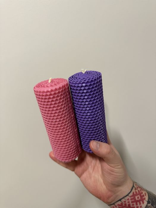 Вощинні свічки бджолиний віск