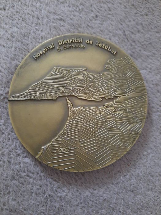 Medalhas em bronze -saude