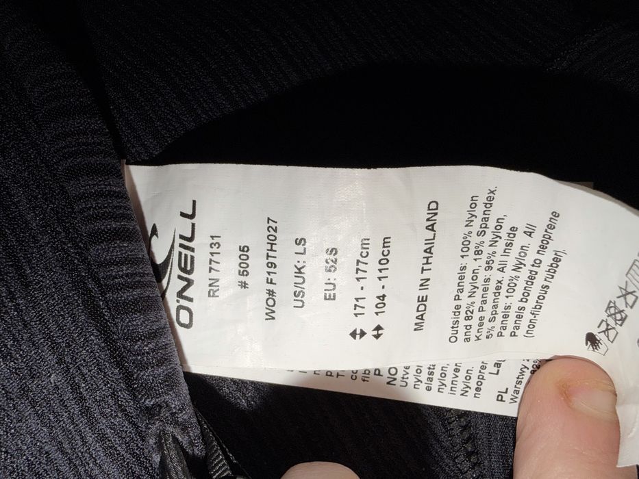 O'Neill Hyperfreak 5/4+ Chest Zip Mens Full Wetsuit