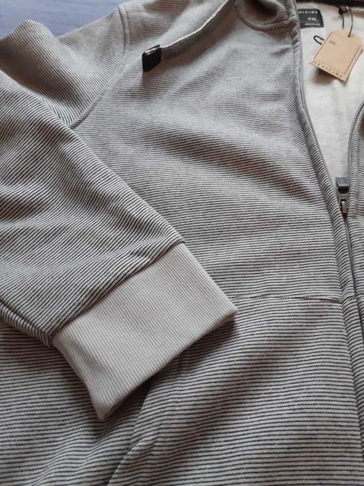 Bluza Medicine XXL - szara w paski - NOWA