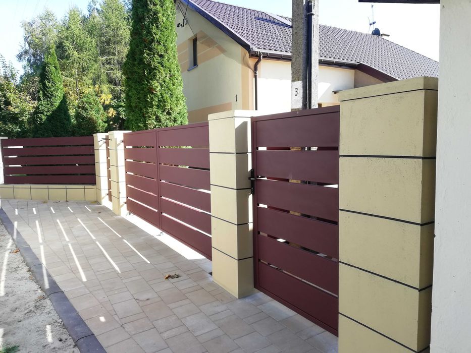 OGRODZENIE MODUŁOWE bloczek ogrodzeniowy imitacja pustaka łupanego