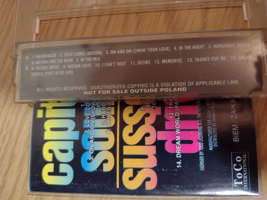 Kaseta Capital Sound Sussex Drive