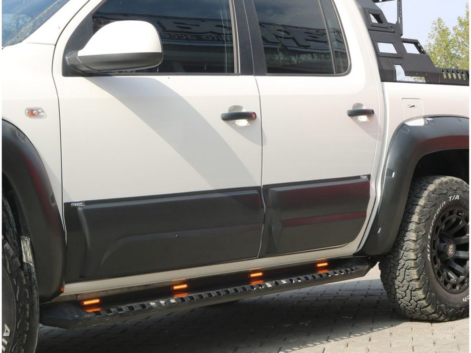 Volkswagen Amarok 2010-2022 рр. Молдинг двері EuroCap (6 шт, ABS)