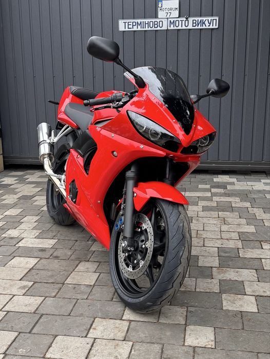 Yamaha R6 без пробігу по Україні обслужений доставка