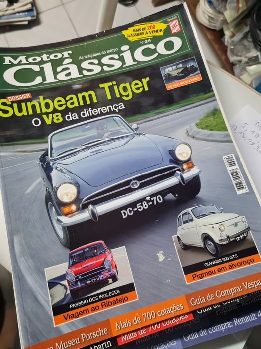 Colecção Motor Clássico incompleta ou à unidadr