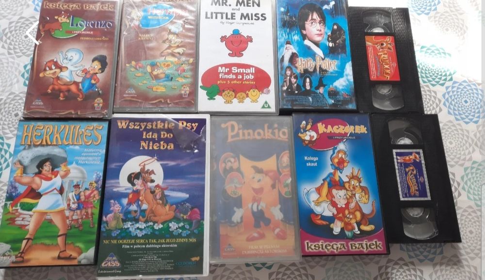 Zestaw kaset bajki