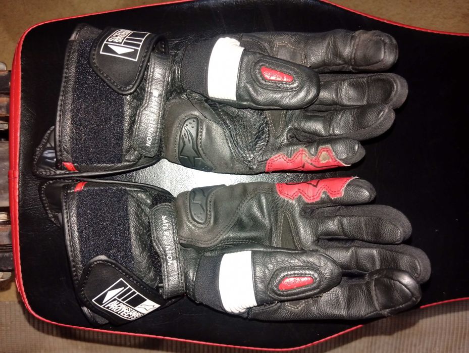 Luvas mota, ALpinestars usadas