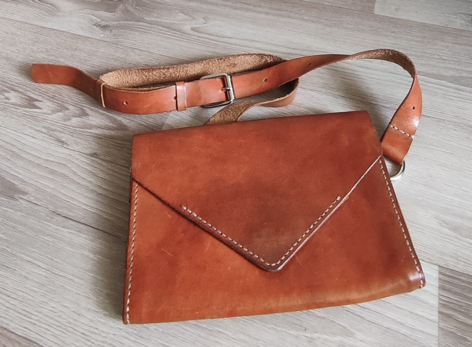 Шкіряна крос-боді