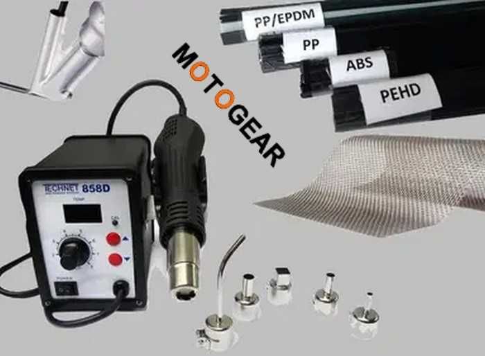 Nowa Spawarka do Plastiku + 4 dysze Super Dysza 858D