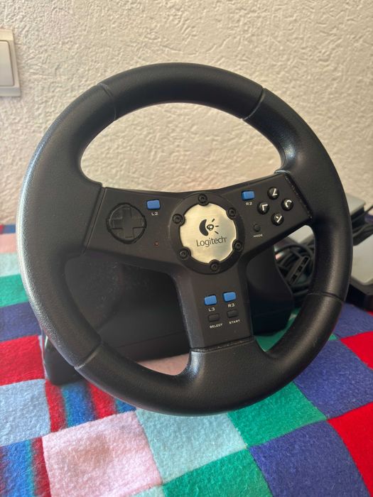 Playstation 2 - Volante C Pedais