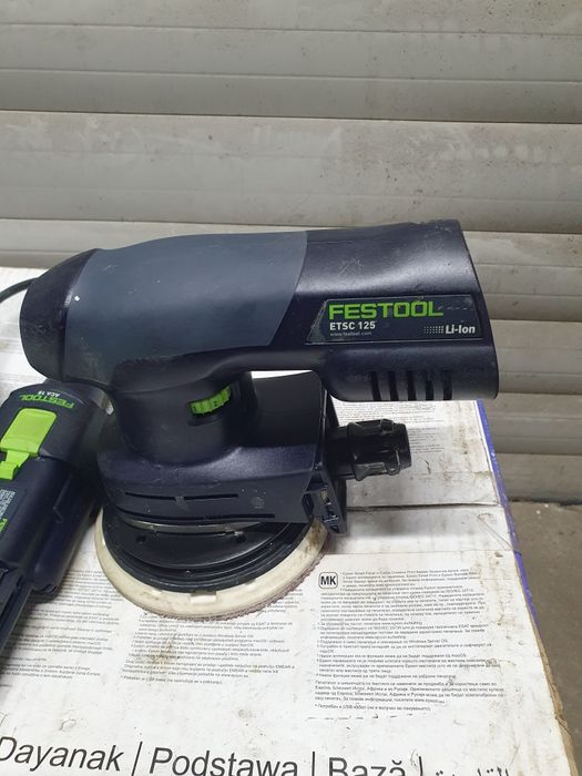 Szlifierka mimosrodowa  aku sieć  Festool  ETSC 125  Li