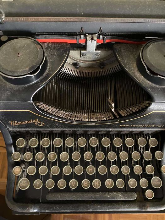 maquina de escrever antiga para recuperar