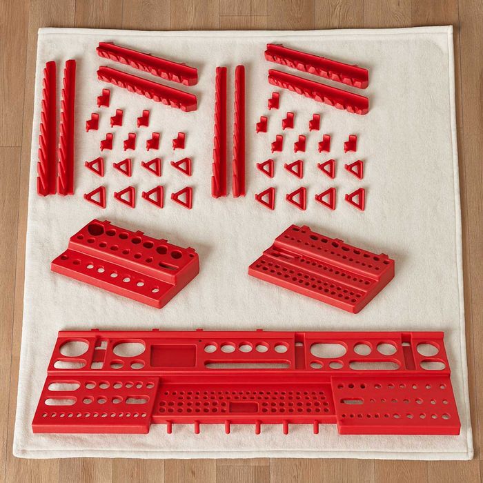 Mocna XXL Tablica Narzędziowa Ścianka Warsztatowa+Gratis Uchwyty Półki