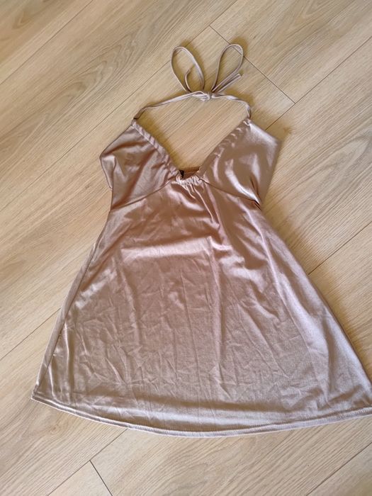 Bluzka top Amisu XS 34 złota