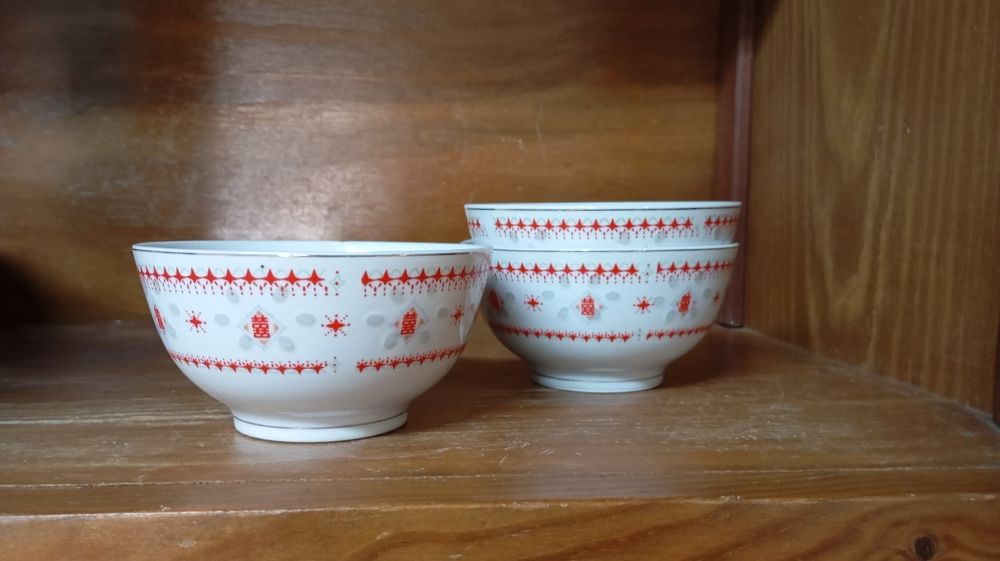 Conjunto 3 Tigelas Natalícias