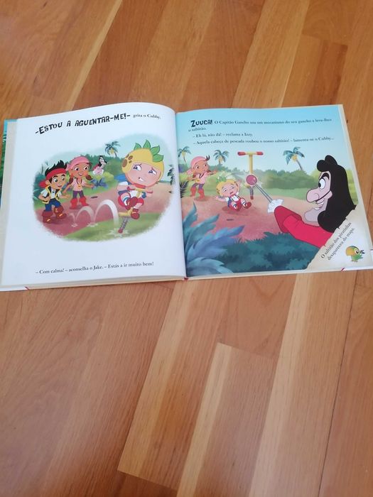 Conjunto livros coleção Jake Piratas da Terra do Nunca