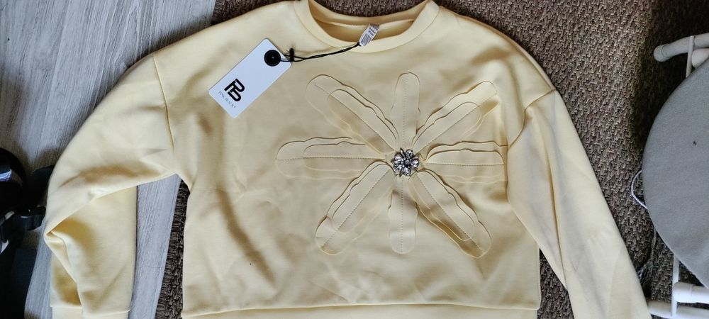 Pink black bluzka damska masełko 38-40 nowa