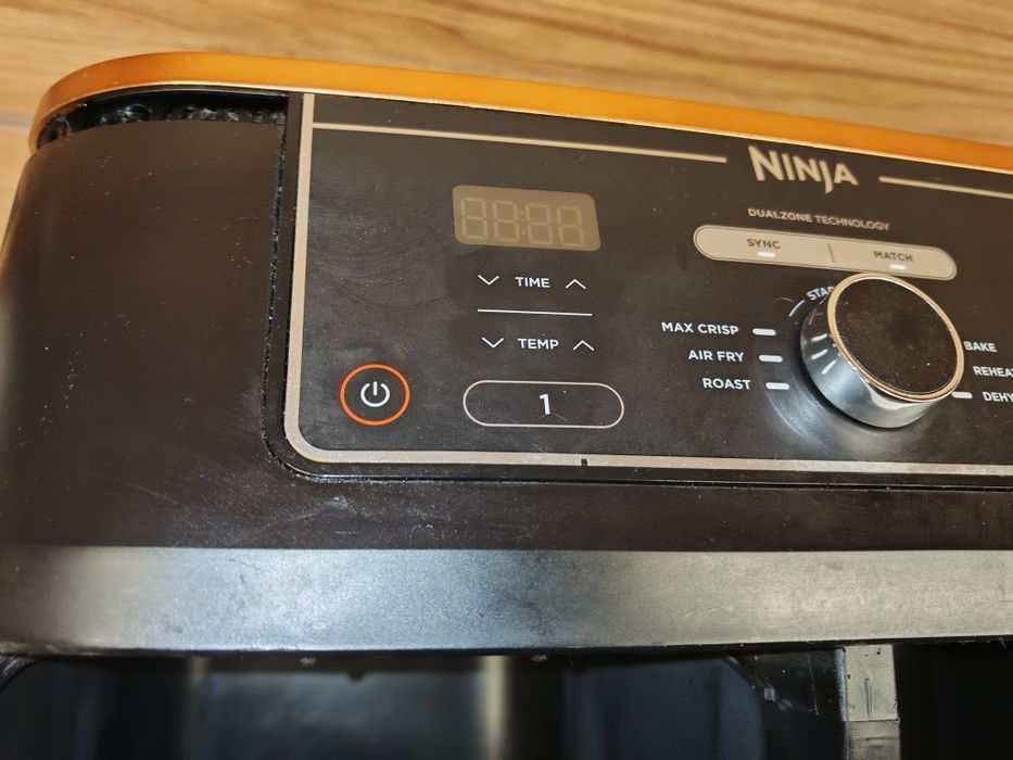 Frytkownica Dwukomorowa Ninja Air Fryer 9,5L Beztłuszczowa AF400EU