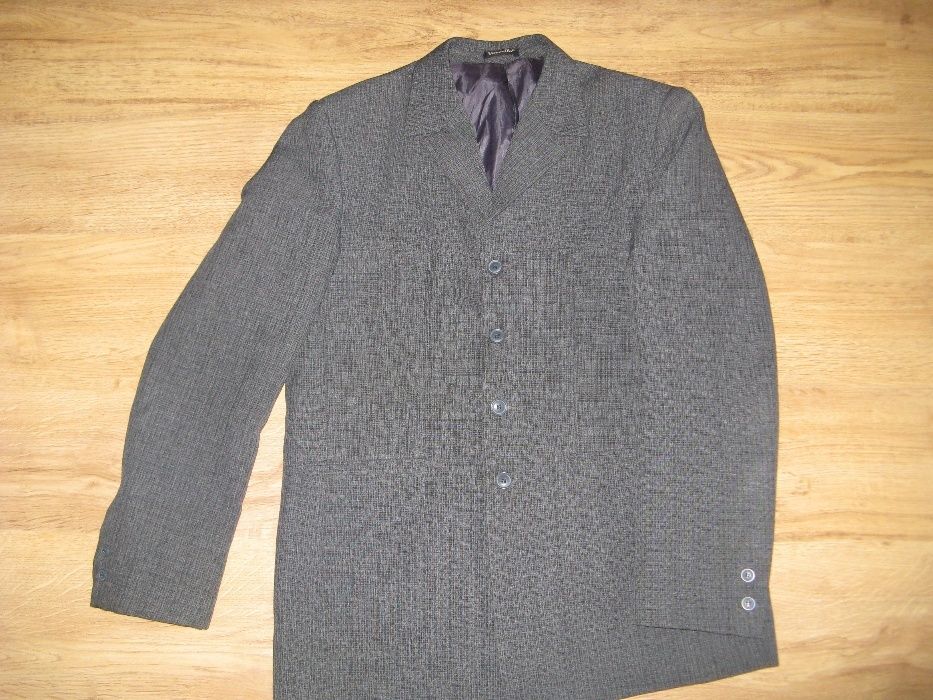 Пиджак мужской серый