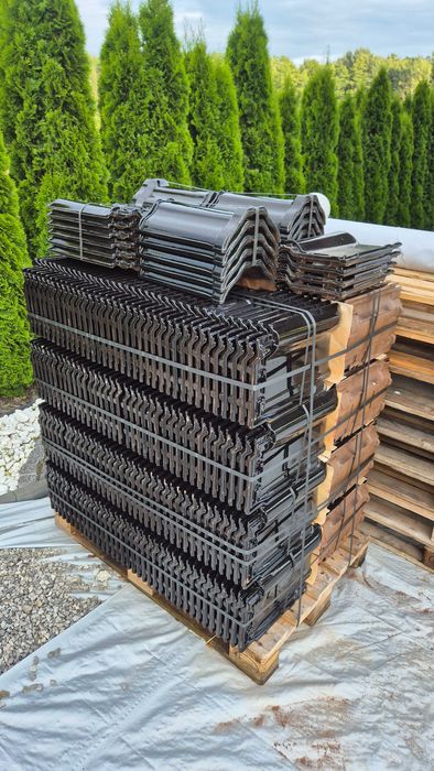 Dachówka BMI BRASS Rubin 13V CZARNY BRYLANT - Nowa, Stan Idealny