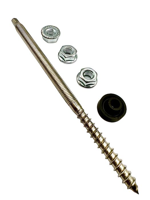 Крепления 10х200 для солнечных панелей цинк кріплення для сонячних пан