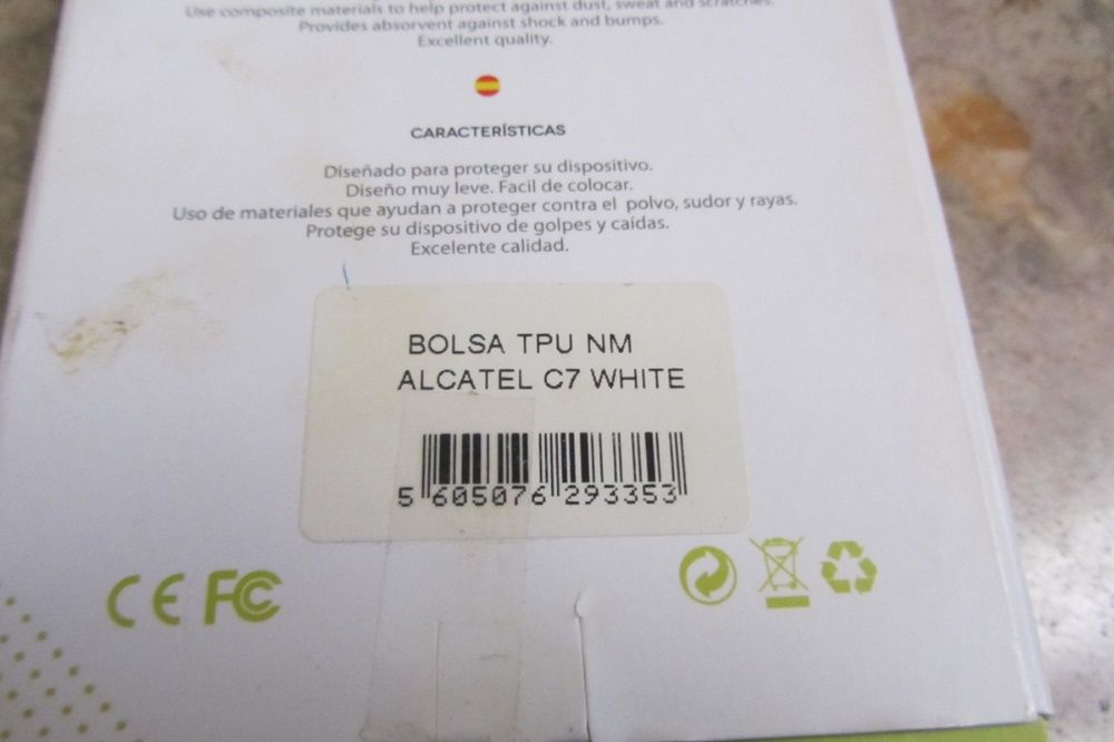 Capa Alcatel C7 White